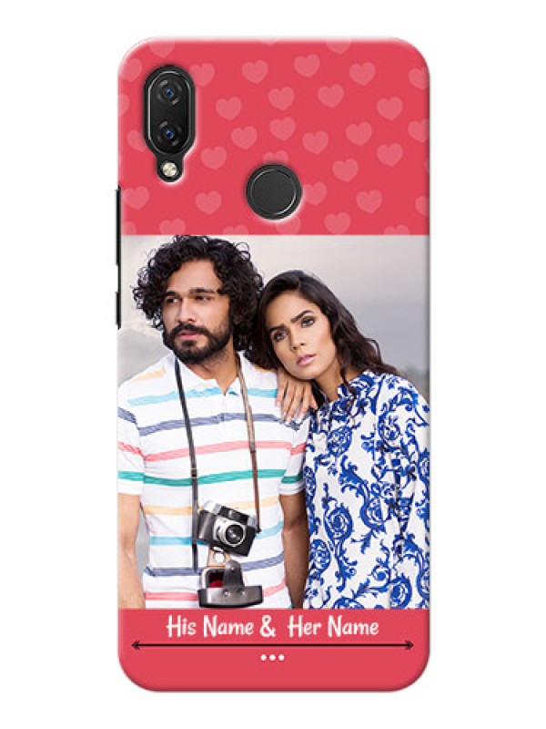 Custom Huawei Nova 3i Mobile Cases: Simple Love Design