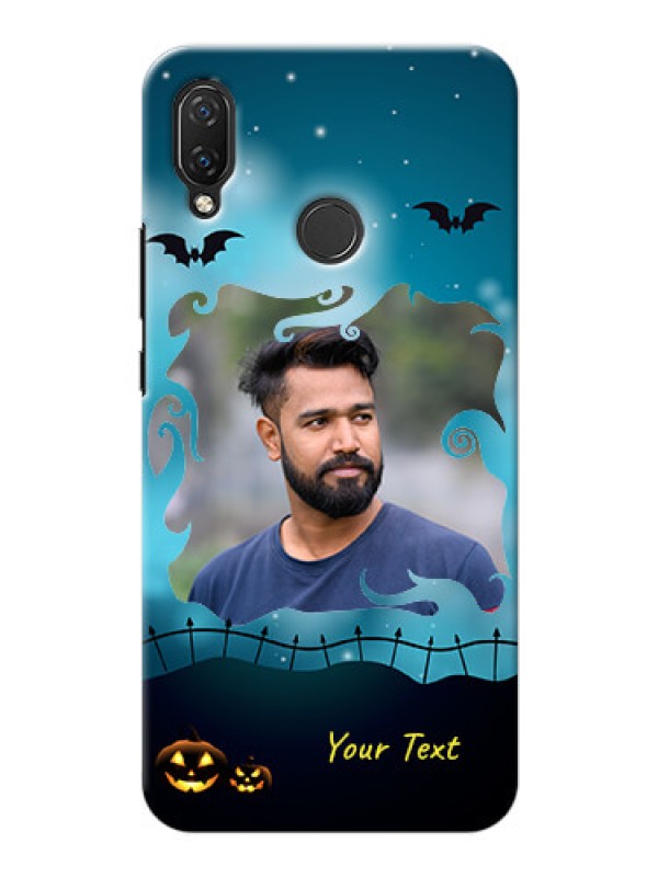 Custom Huawei Nova 3i Personalised Phone Cases: Halloween frame design