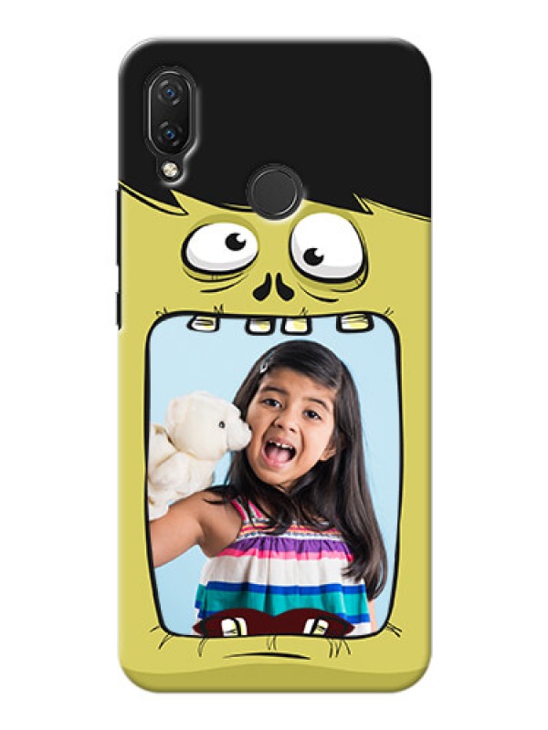 Custom Huawei Nova 3i Mobile Covers: Cartoon monster back case Design