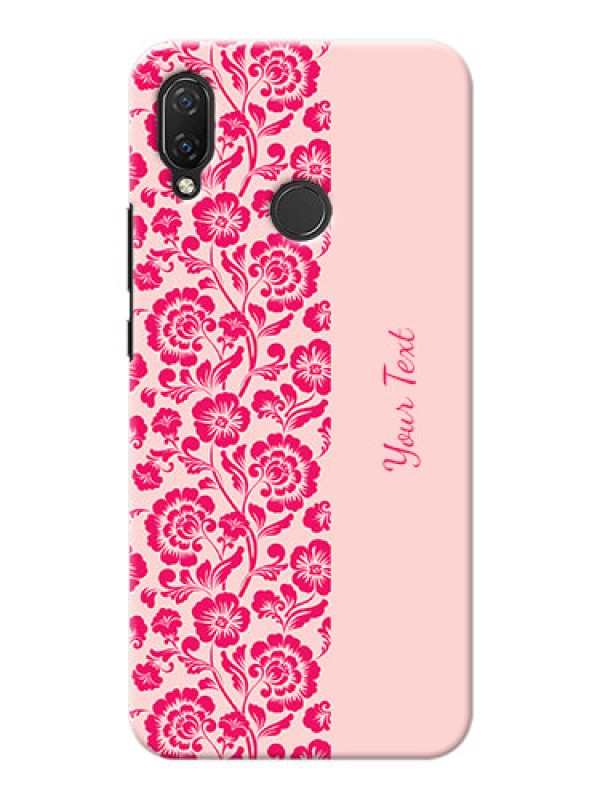 Custom Nova 3i Phone Back Covers: Attractive Floral Pattern Design