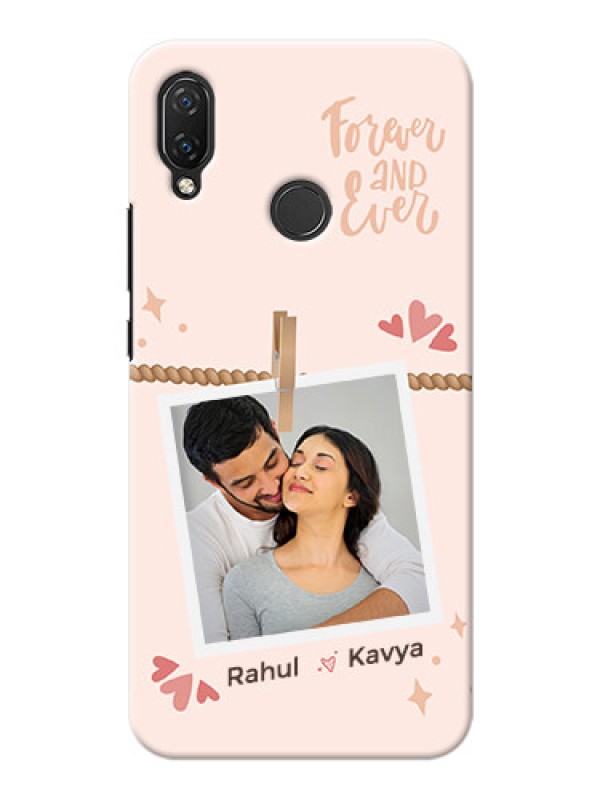 Custom Nova 3i Phone Back Covers: Forever and ever love Design