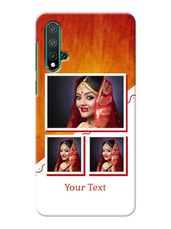 Custom Huawei Nova 5 Personalised Phone Cases: Wedding Memories Design  