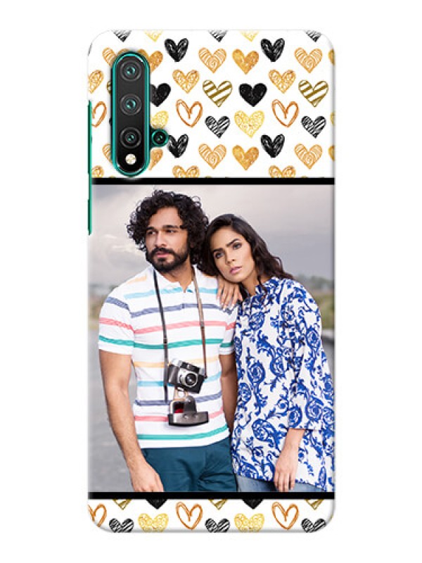Custom Huawei Nova 5 Personalized Mobile Cases: Love Symbol Design