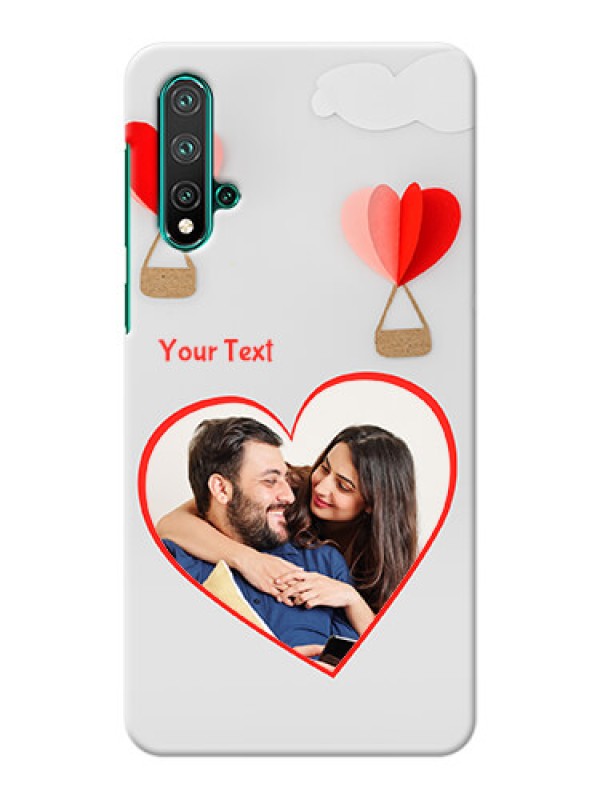 Custom Huawei Nova 5 Phone Covers: Parachute Love Design
