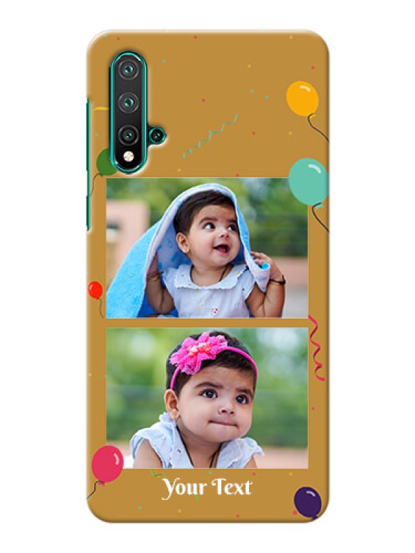 Custom Huawei Nova 5 Phone Covers: Image Holder with Birthday Celebrations Design