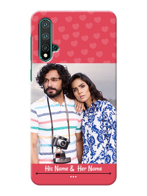 Custom Huawei Nova 5 Mobile Cases: Simple Love Design
