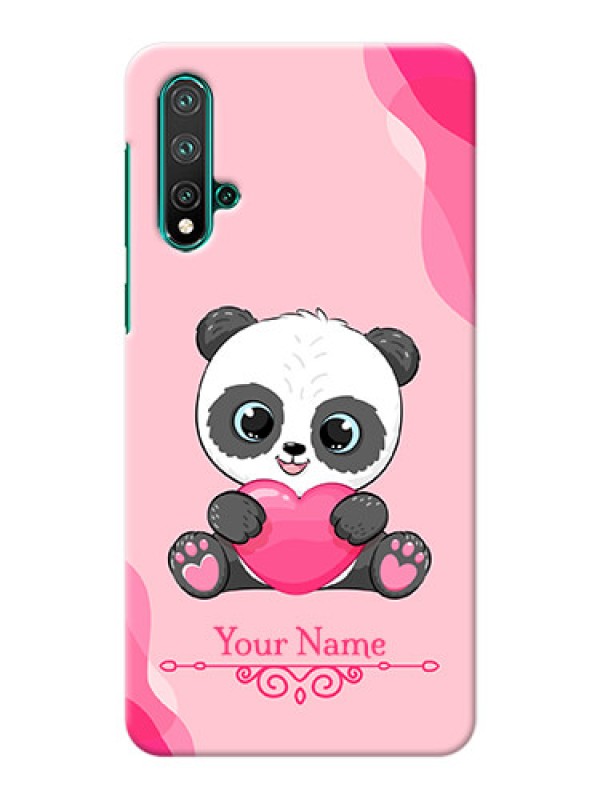 Custom Nova 5 Mobile Back Covers: Cute Panda Design
