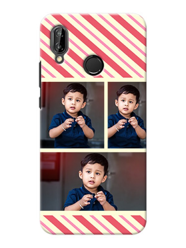 Custom Huawei P20 Lite Multiple Picture Upload Mobile Case Design