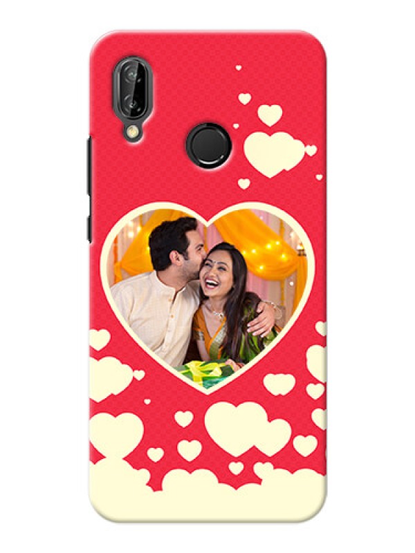 Custom Huawei P20 Lite Love Symbols Mobile Case Design