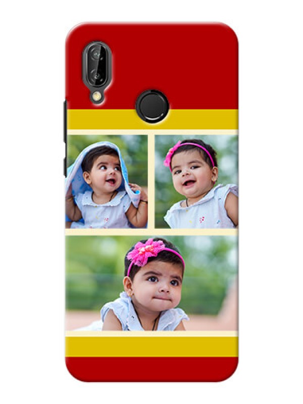 Custom Huawei P20 Lite Multiple Picture Upload Mobile Cover Design