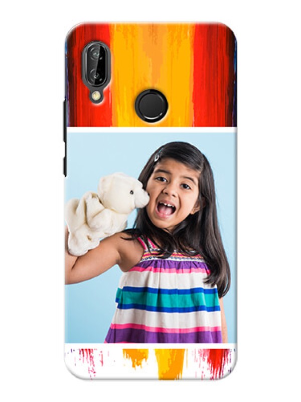 Custom Huawei P20 Lite Colourful Mobile Cover Design