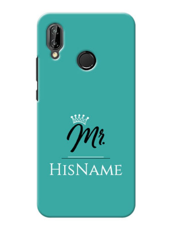 Custom P20 Lite Custom Phone Case Mr with Name