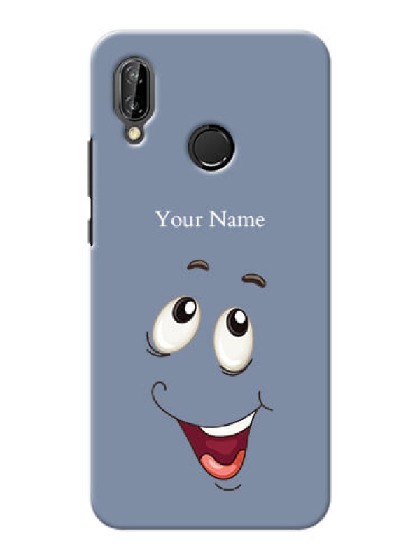Custom P20 Lite Phone Back Covers: Laughing Cartoon Face Design