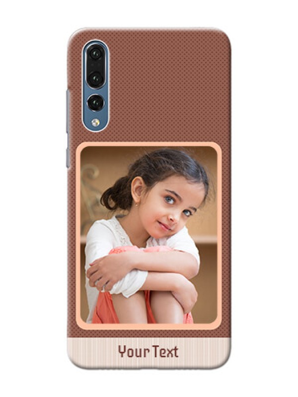 Custom Huawei P20 Pro Simple Photo Upload Mobile Cover Design