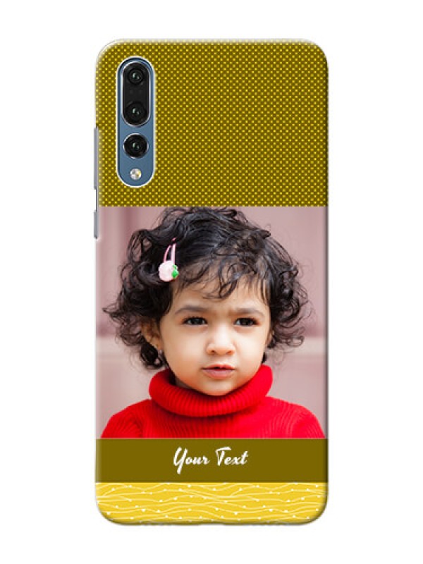 Custom Huawei P20 Pro Simple Green Colour Mobile Case Design