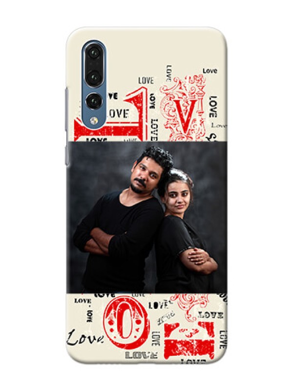 Custom Huawei P20 Pro Lovers Picture Upload Mobile Case Design