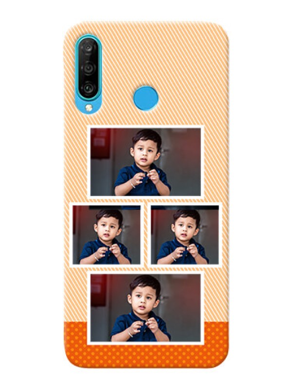 Custom Huawei P30 Lite Mobile Back Covers: Bulk Photos Upload Design