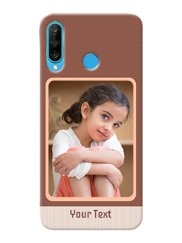 Custom Huawei P30 Lite Phone Covers: Simple Pic Upload Design