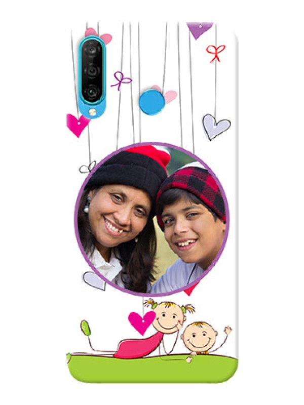 Custom Huawei P30 Lite Mobile Cases: Cute Kids Phone Case Design
