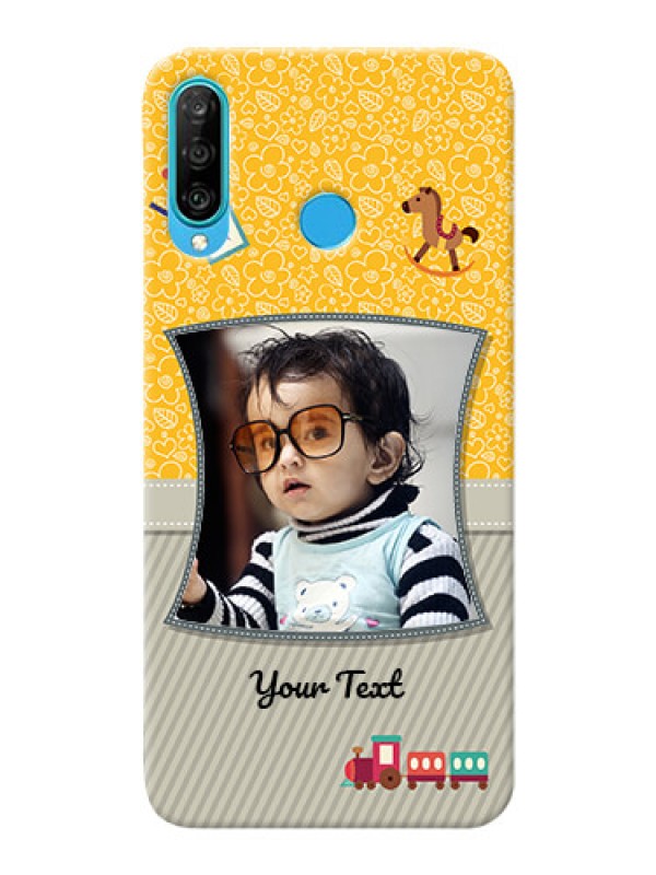 Custom Huawei P30 Lite Mobile Cases Online: Baby Picture Upload Design