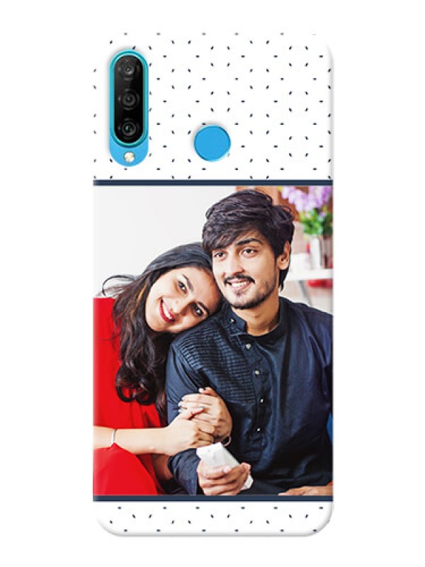 Custom Huawei P30 Lite Personalized Phone Cases: Premium Dot Design