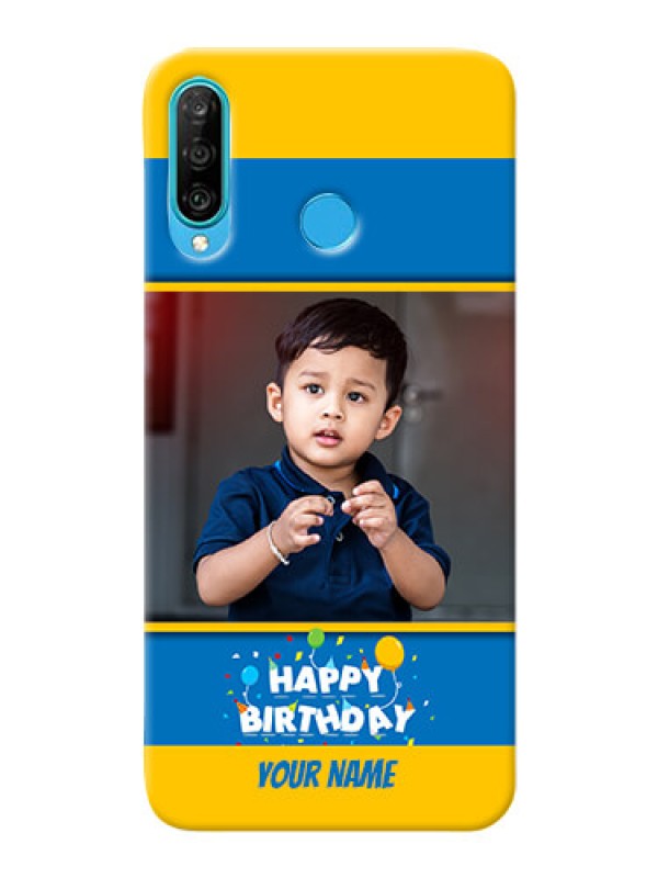 Custom Huawei P30 Lite Mobile Back Covers Online: Birthday Wishes Design