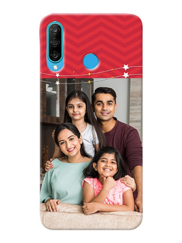 Custom Huawei P30 Lite customized phone cases: Happy Family Design