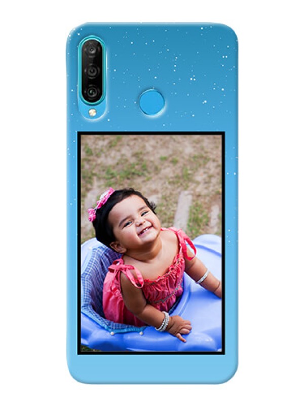 Custom Huawei P30 Lite Phone Covers: Wave Pattern Colorful Design