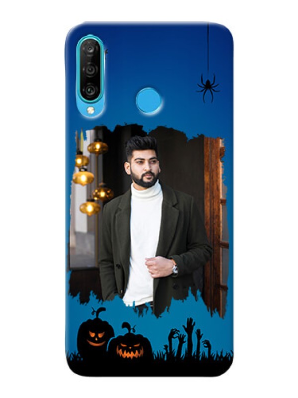 Custom Huawei P30 Lite mobile cases online with pro Halloween design 