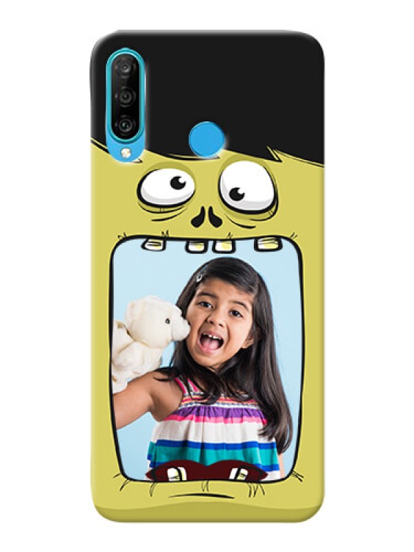 Custom Huawei P30 Lite Mobile Covers: Cartoon monster back case Design