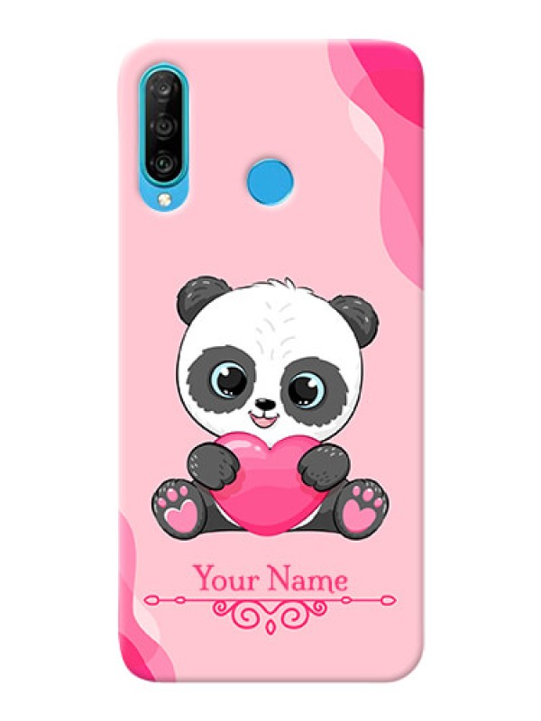 Custom P30 Lite Mobile Back Covers: Cute Panda Design