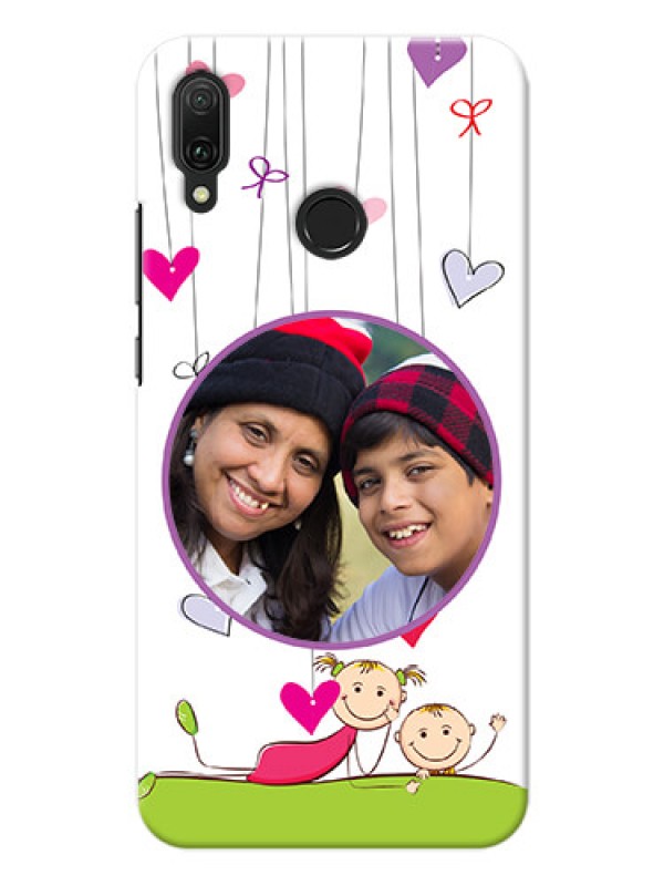 Custom Huawei Y9 (2019) Mobile Cases: Cute Kids Phone Case Design