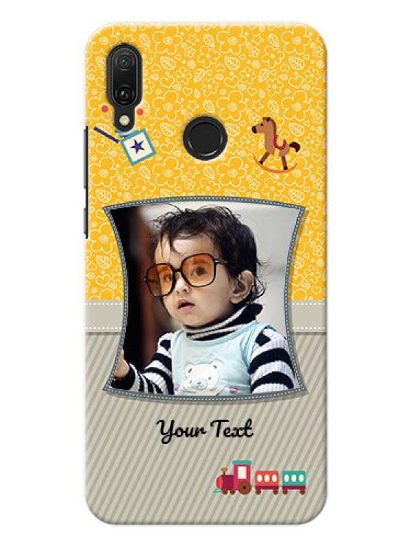 Custom Huawei Y9 (2019) Mobile Cases Online: Baby Picture Upload Design