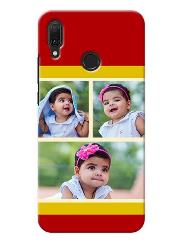 Custom Huawei Y9 (2019) mobile phone cases: Multiple Pic Upload Design