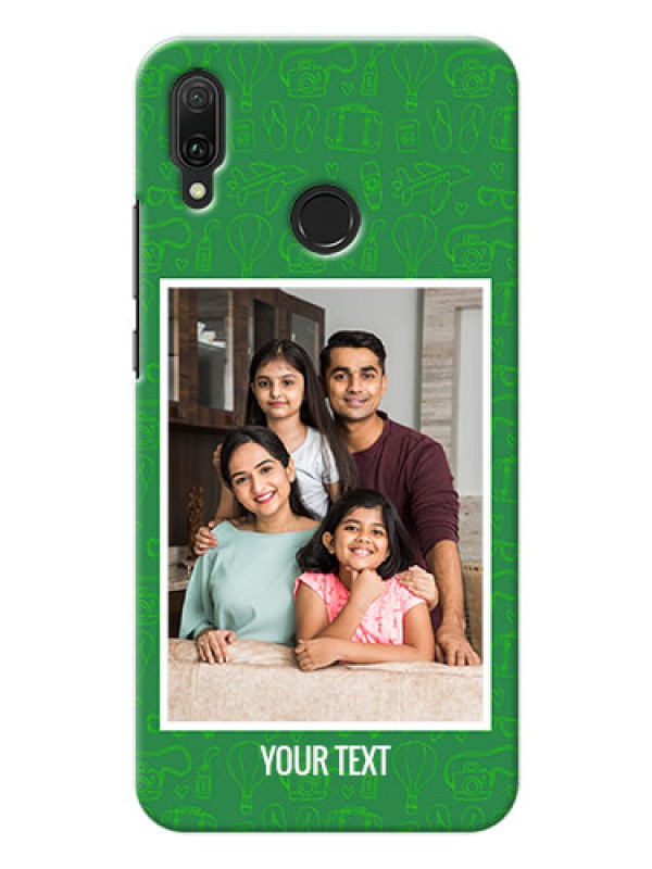 Custom Huawei Y9 (2019) custom mobile covers: Picture Upload Design