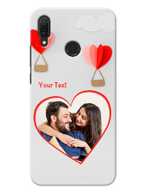 Custom Huawei Y9 (2019) Phone Covers: Parachute Love Design