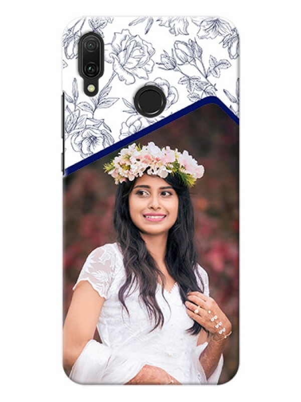 Custom Huawei Y9 (2019) Phone Cases: Premium Floral Design