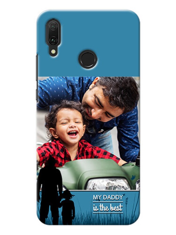 Custom Huawei Y9 (2019) Personalized Mobile Covers: best dad design 