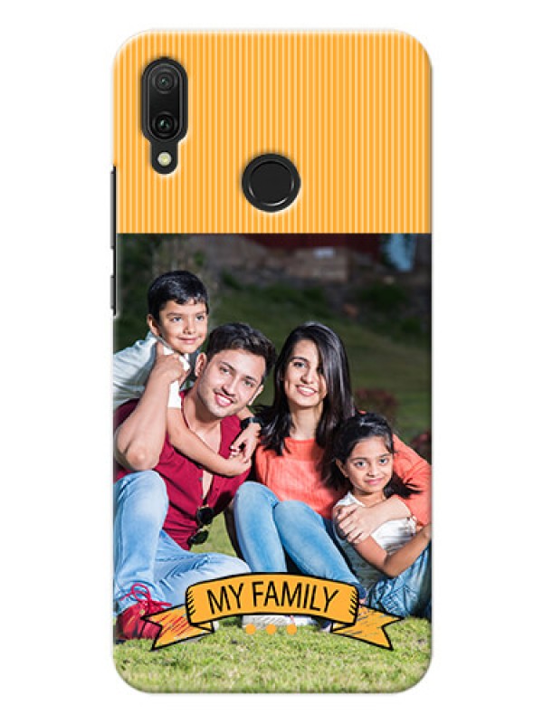 Custom Huawei Y9 (2019) Personalized Mobile Cases: My Family Design