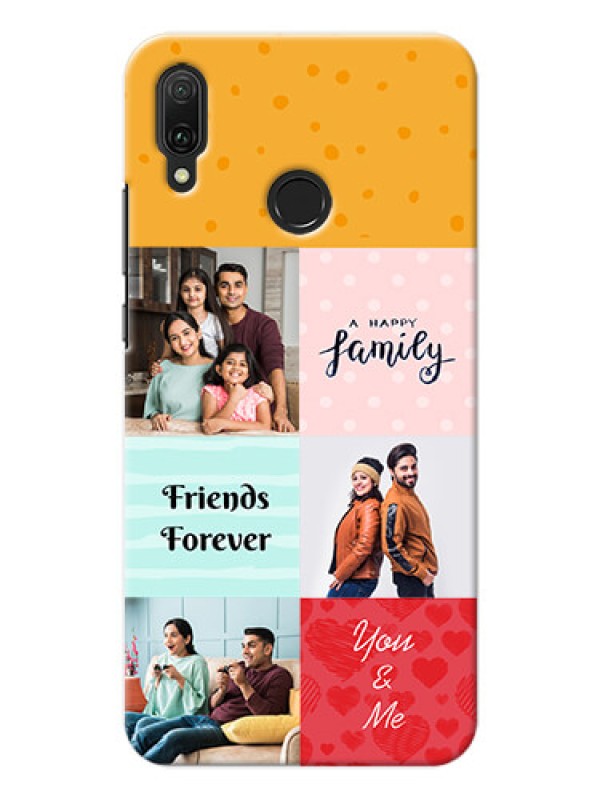 Custom Huawei Y9 (2019) Customized Phone Cases: Images with Quotes Design