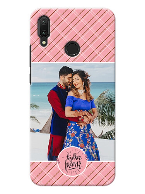 Custom Huawei Y9 (2019) Mobile Covers Online: Together Forever Design