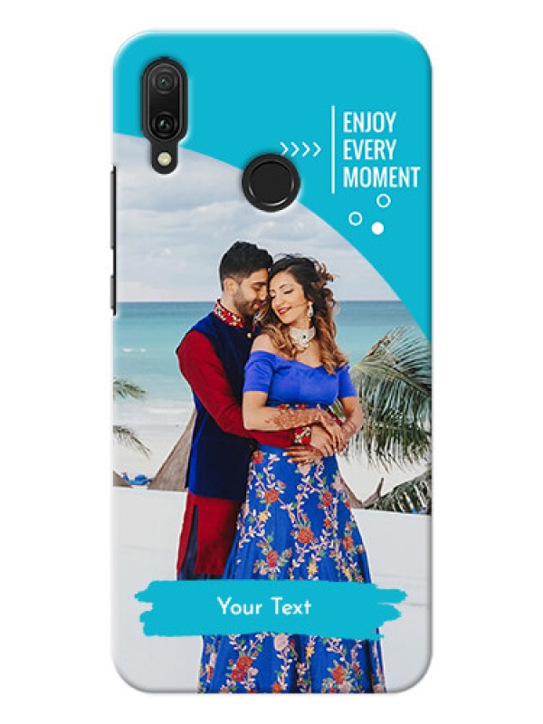 Custom Huawei Y9 (2019) Personalized Phone Covers: Happy Moment Design