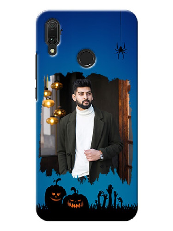Custom Huawei Y9 (2019) mobile cases online with pro Halloween design 