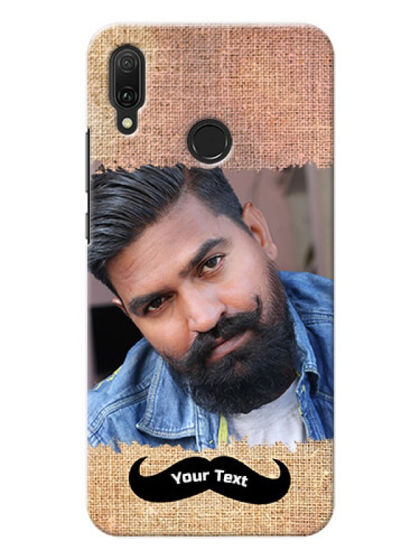 Custom Huawei Y9 (2019) Mobile Back Covers Online with Texture Design