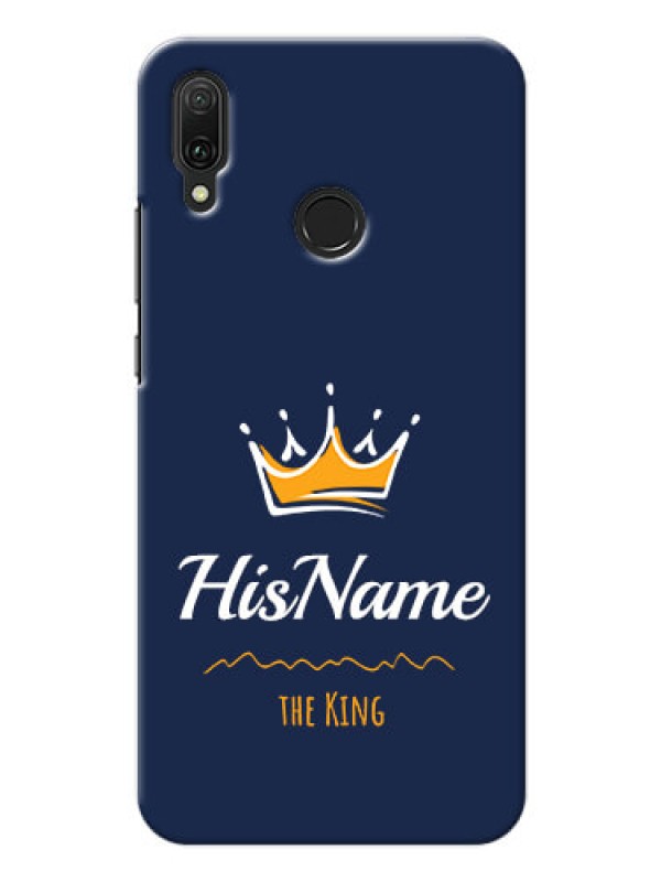 Custom Y9 2019 King Phone Case with Name