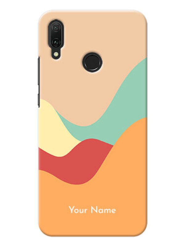 Custom Y9 2019 Custom Mobile Case with Ocean Waves Multi-colour Design