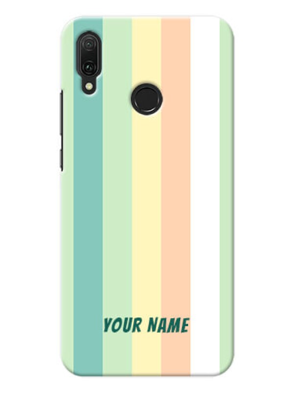 Custom Y9 2019 Back Covers: Multi-colour Stripes Design