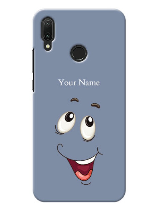 Custom Y9 2019 Phone Back Covers: Laughing Cartoon Face Design