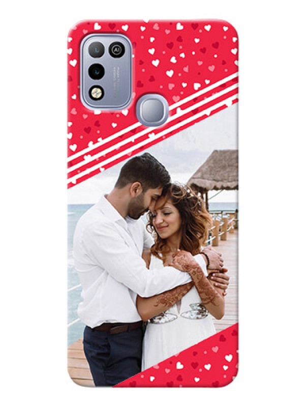 Custom Infinix Hot 10 Play Custom Mobile Covers:  Valentines Gift Design