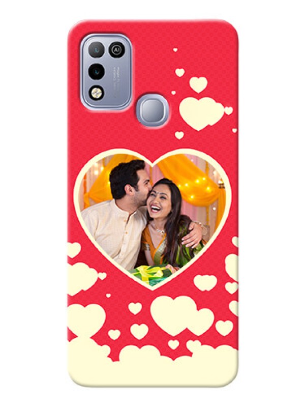 Custom Infinix Hot 10 Play Phone Cases: Love Symbols Phone Cover Design